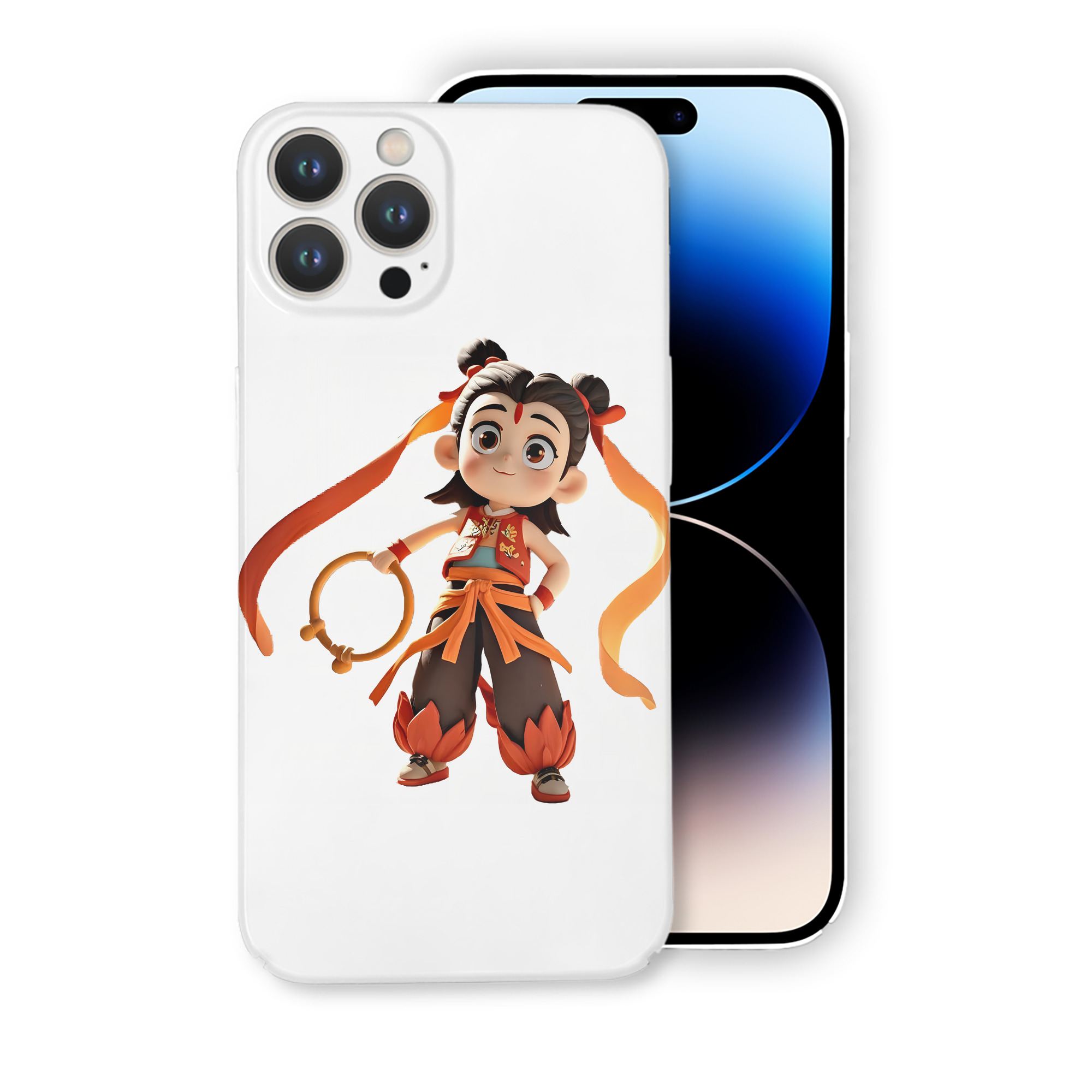 （画像用） Ne Zha 2 ナタ 魔童の大暴れ 【iPhone 14シリーズ対応】ハードケース